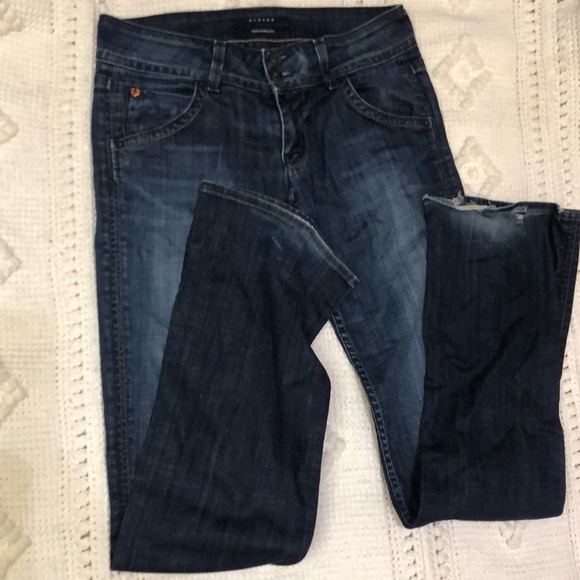 Hudson Dark wash Low Rise Flare Jean - Picture 2 of 12